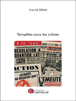 cover image of Tempêtes sous les crânes